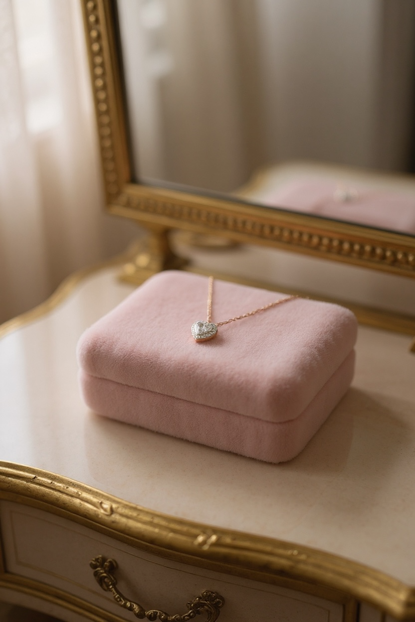 Collier Cœur Éclatant