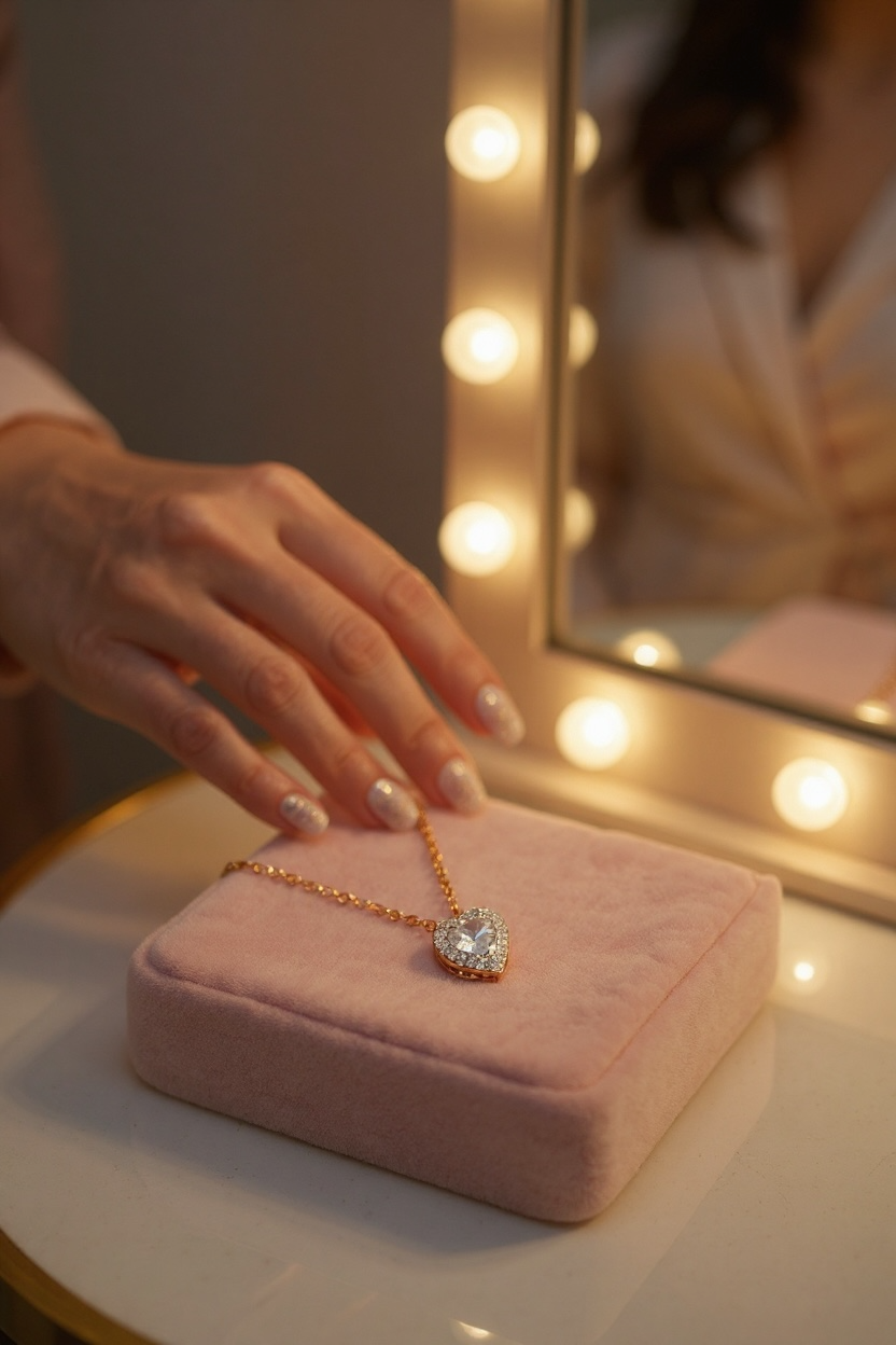 Collier Cœur Éclatant