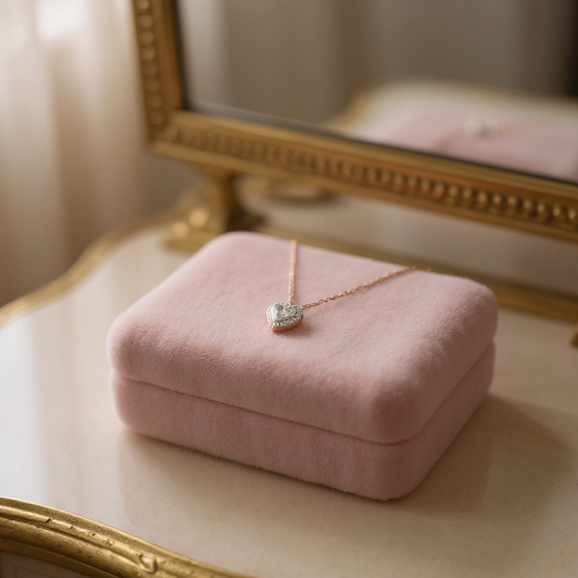 Collier - Cœur Éclatant