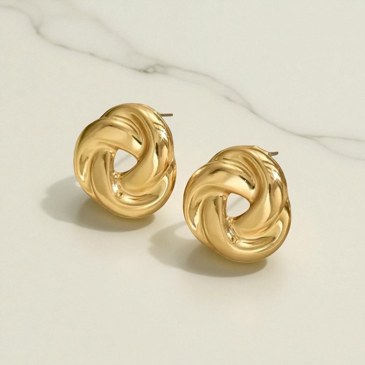 Boucles d'oreilles - Golden Twist